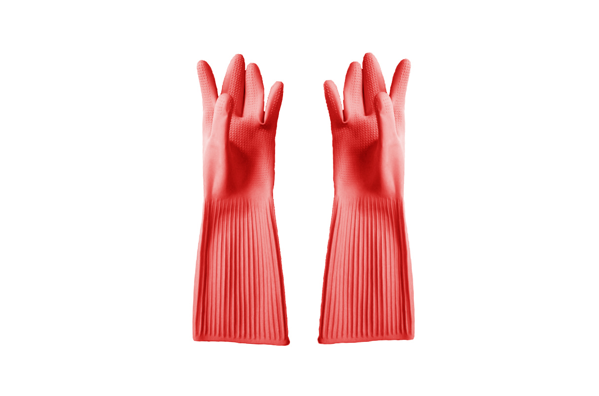 Bottom price for 14″ Household rubber glove Islamabad Factory